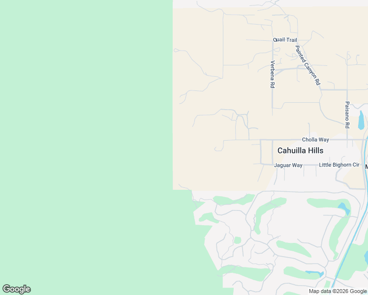 map of restaurants, bars, coffee shops, grocery stores, and more near 71105 Cholla Way in Palm Desert