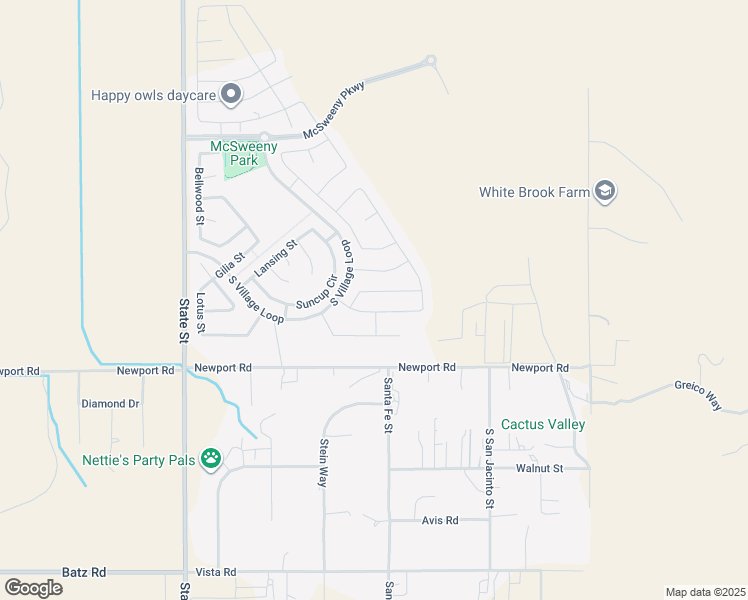 map of restaurants, bars, coffee shops, grocery stores, and more near 539 Hydrangea Street in Hemet