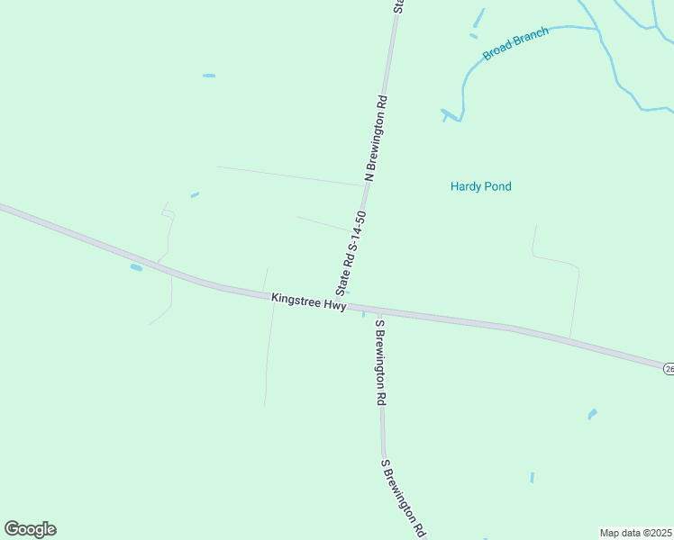 map of restaurants, bars, coffee shops, grocery stores, and more near 1095 North Brewington Road in Manning