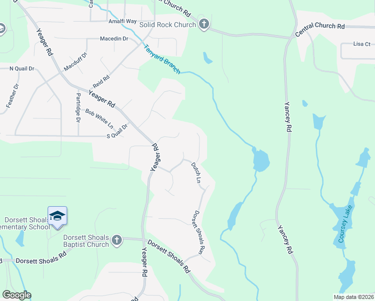 map of restaurants, bars, coffee shops, grocery stores, and more near 4236 Windgate Court in Douglasville