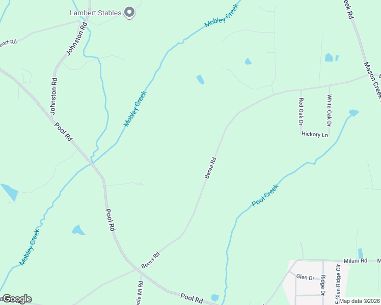 map of restaurants, bars, coffee shops, grocery stores, and more near 7448 Berea Road in Winston