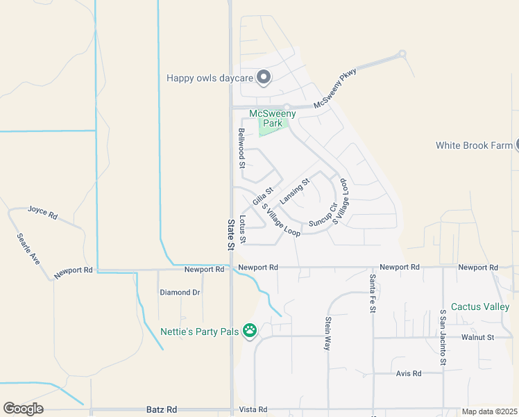 map of restaurants, bars, coffee shops, grocery stores, and more near 3345 Heliotrop Street in Hemet
