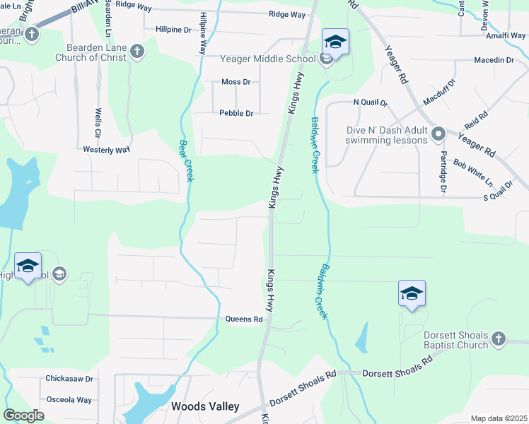 map of restaurants, bars, coffee shops, grocery stores, and more near 6099 Marilla Street in Douglasville
