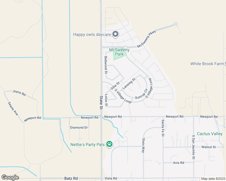 map of restaurants, bars, coffee shops, grocery stores, and more near 3345 Heliotrop Street in Hemet