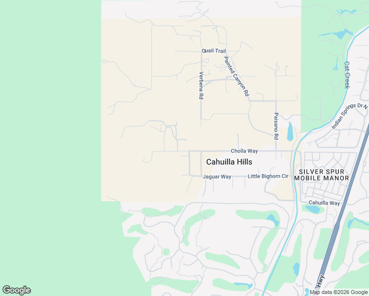 map of restaurants, bars, coffee shops, grocery stores, and more near 71410 Cholla Way in Palm Desert
