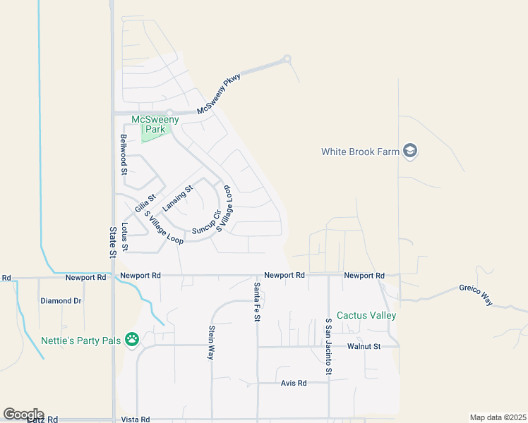 map of restaurants, bars, coffee shops, grocery stores, and more near 575 FARMSTEAD STREET in Hemet