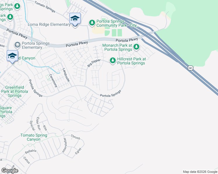 map of restaurants, bars, coffee shops, grocery stores, and more near 303 Brimwood in Irvine