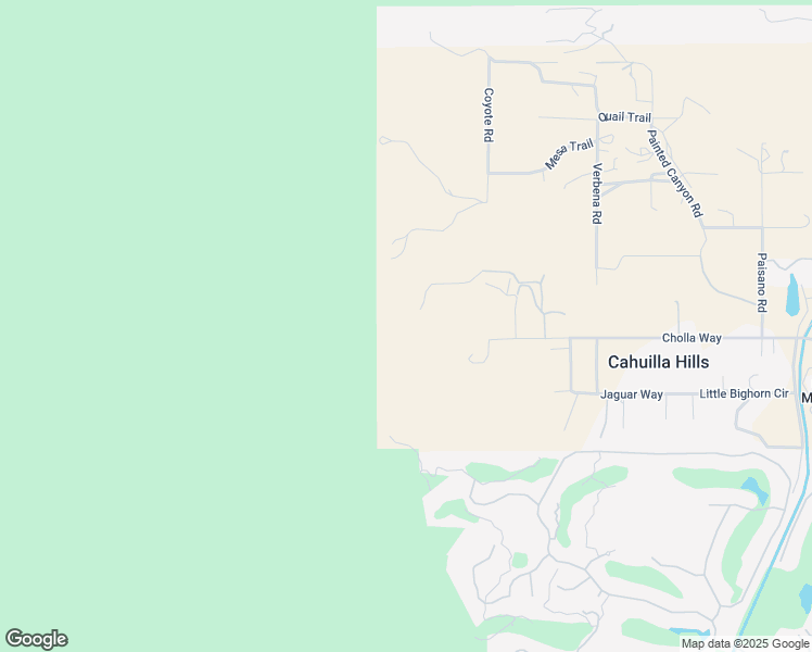 map of restaurants, bars, coffee shops, grocery stores, and more near 71105 Cholla Way in Palm Desert