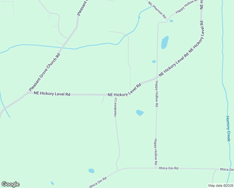 map of restaurants, bars, coffee shops, grocery stores, and more near 2601 Northeast Hickory Level Road in Villa Rica