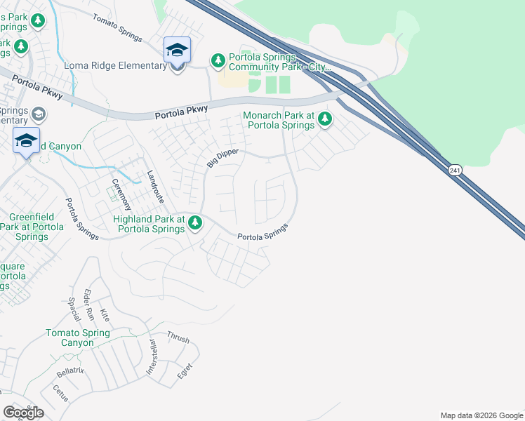 map of restaurants, bars, coffee shops, grocery stores, and more near 311 Brimwood in Irvine