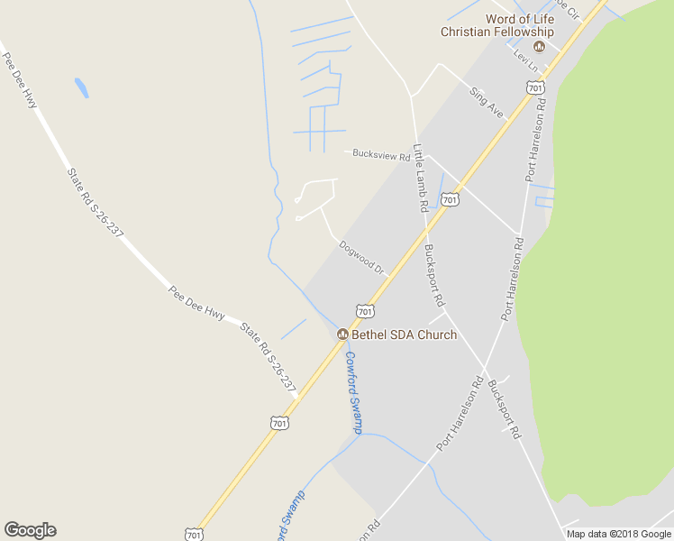 map of restaurants, bars, coffee shops, grocery stores, and more near 8243 Mosdell Drive in Conway