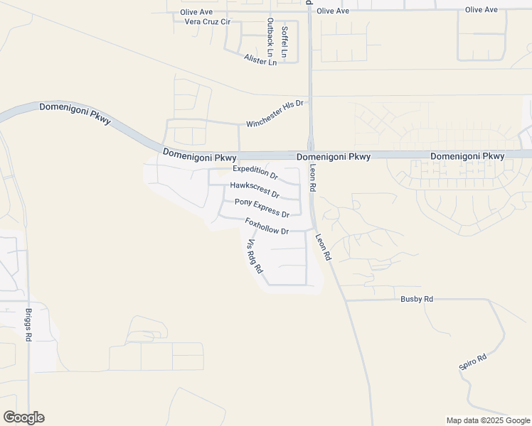 map of restaurants, bars, coffee shops, grocery stores, and more near 30853 Pony Express Drive in Winchester