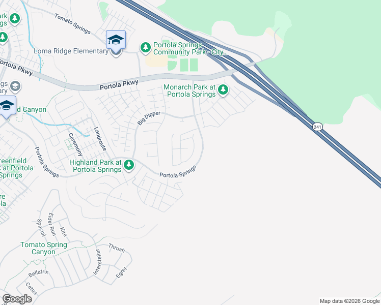 map of restaurants, bars, coffee shops, grocery stores, and more near 115 Mossvine in Irvine