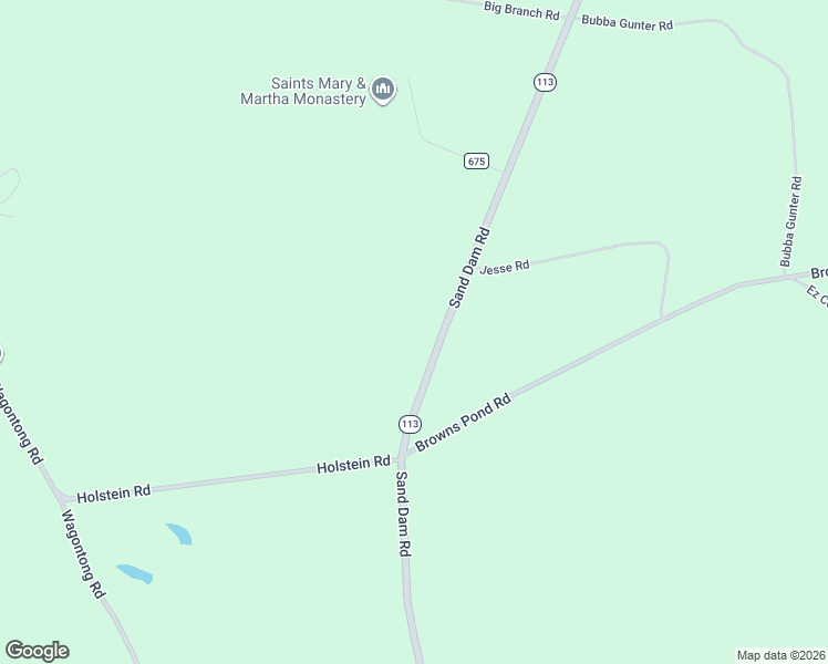 map of restaurants, bars, coffee shops, grocery stores, and more near 701 Sand Dam Road in Wagener