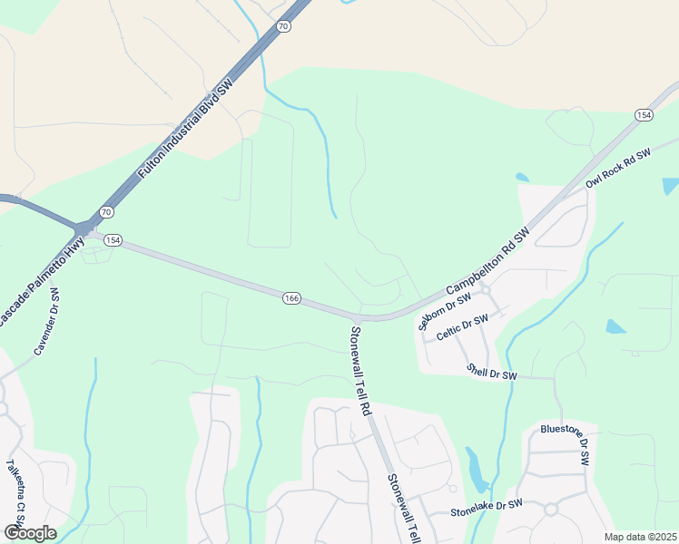 map of restaurants, bars, coffee shops, grocery stores, and more near 6425 Rosetta Drive in Atlanta