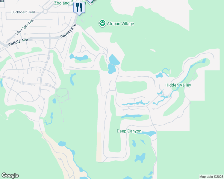 map of restaurants, bars, coffee shops, grocery stores, and more near 49548 Desert Barranca Trail in Indian Wells