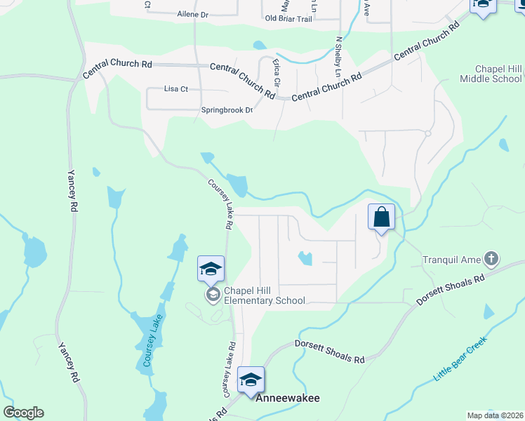 map of restaurants, bars, coffee shops, grocery stores, and more near 4880 Planters Walk in Douglasville