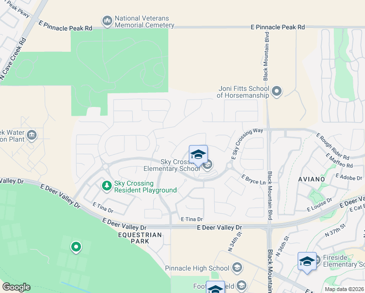 map of restaurants, bars, coffee shops, grocery stores, and more near 3246 E Donald Drive in Phoenix
