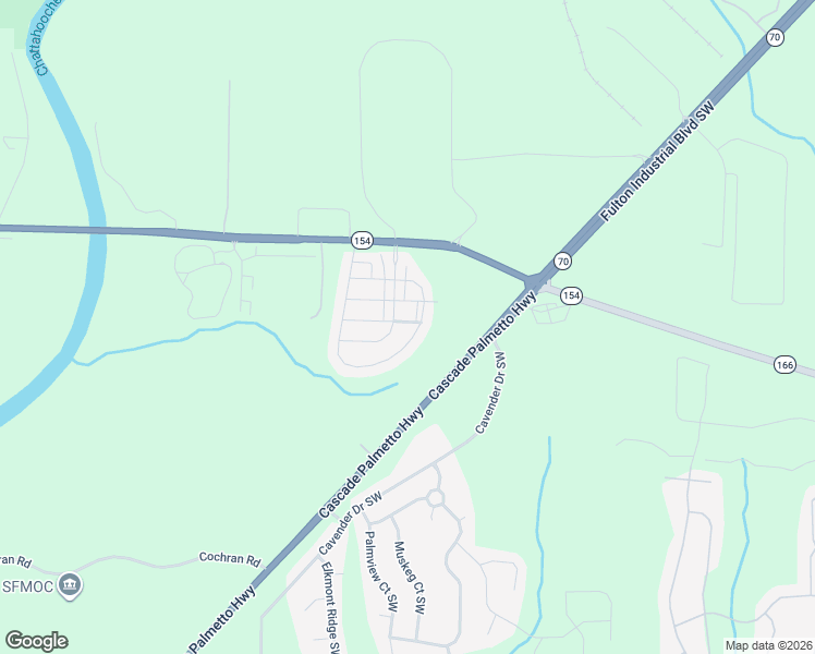 map of restaurants, bars, coffee shops, grocery stores, and more near 6872 Zaniah Road in Atlanta