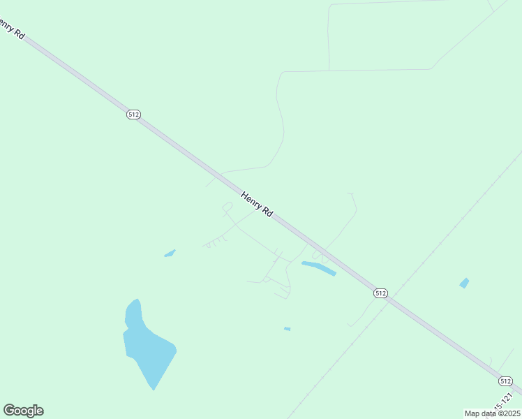 map of restaurants, bars, coffee shops, grocery stores, and more near 2435 Henry Road in Hemingway