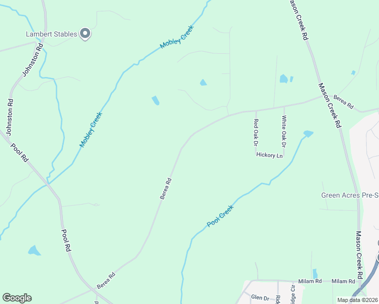 map of restaurants, bars, coffee shops, grocery stores, and more near 7471 Berea Road in Douglas County