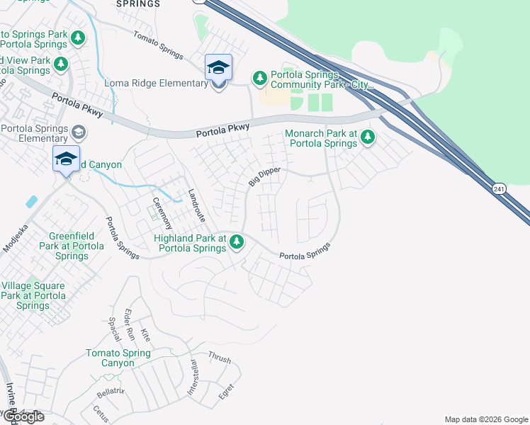 map of restaurants, bars, coffee shops, grocery stores, and more near EVERSEDGE in Irvine