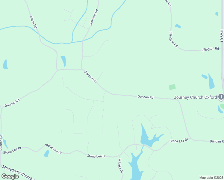 map of restaurants, bars, coffee shops, grocery stores, and more near 634 Duncan Road in Oxford