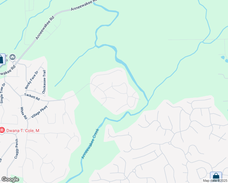 map of restaurants, bars, coffee shops, grocery stores, and more near 3317 Talkeetna Road in Douglasville
