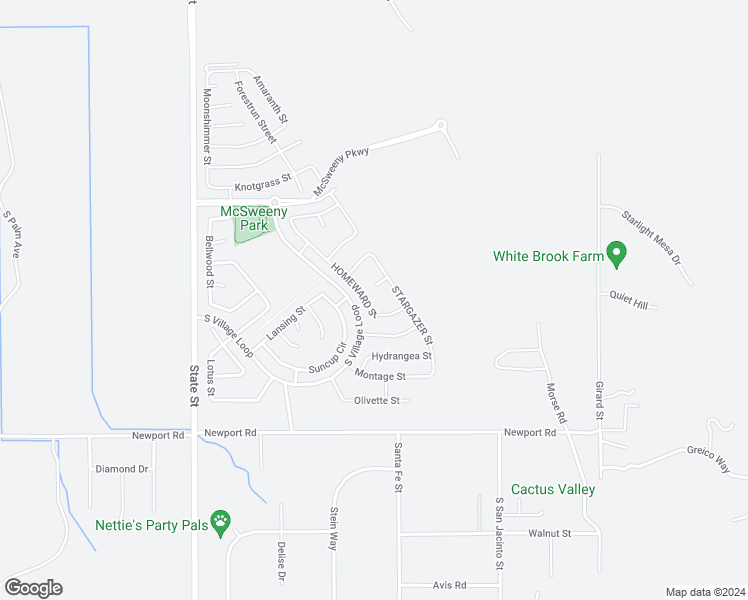 map of restaurants, bars, coffee shops, grocery stores, and more near 3180 HOMEWARD STREET in Hemet