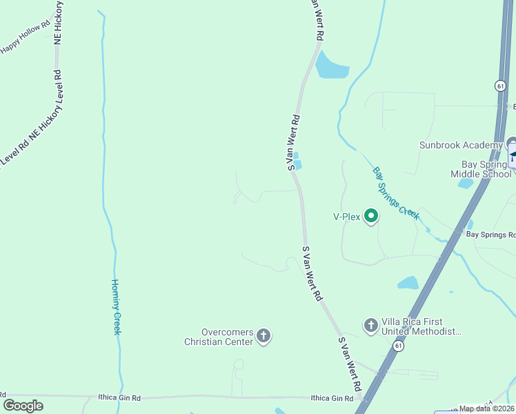 map of restaurants, bars, coffee shops, grocery stores, and more near 120 Walkers Pond Drive in Villa Rica