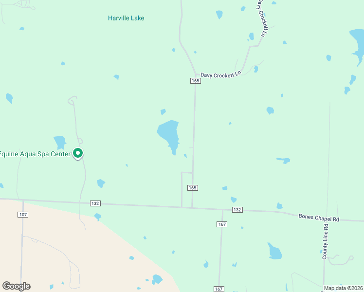 map of restaurants, bars, coffee shops, grocery stores, and more near 1165 County Road 165 in Whitesboro