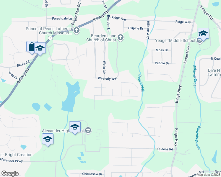 map of restaurants, bars, coffee shops, grocery stores, and more near 4164 West Shore Court in Douglasville