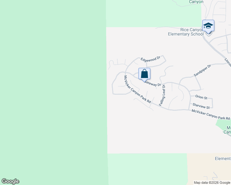 map of restaurants, bars, coffee shops, grocery stores, and more near 29396 Cascade Court in Lake Elsinore