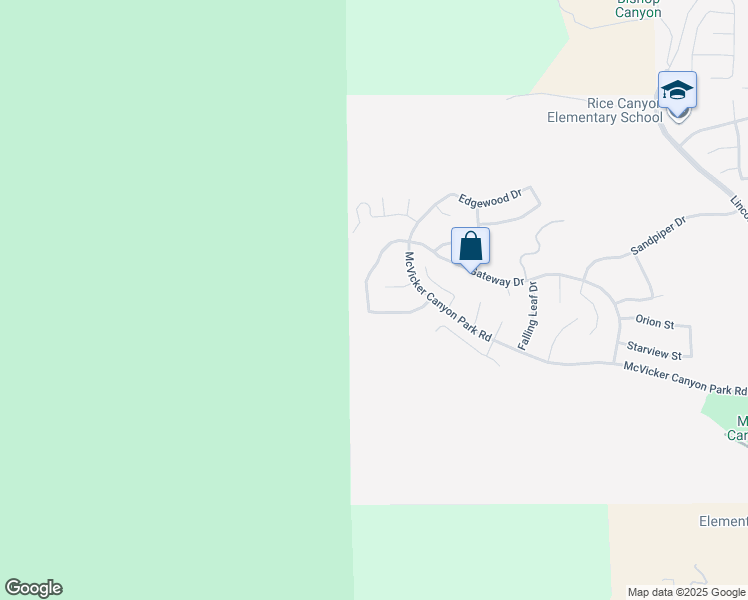 map of restaurants, bars, coffee shops, grocery stores, and more near 29396 Cascade Court in Lake Elsinore