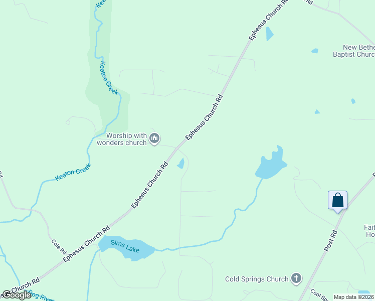 map of restaurants, bars, coffee shops, grocery stores, and more near 4200 River Bend Court in Villa Rica