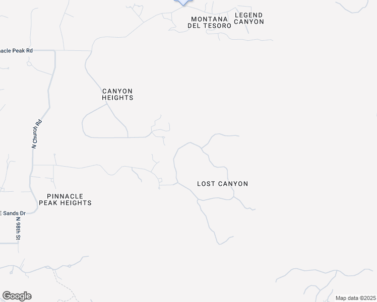 map of restaurants, bars, coffee shops, grocery stores, and more near 10500 East Lost Canyon Drive in Scottsdale