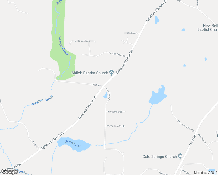 map of restaurants, bars, coffee shops, grocery stores, and more near 4200 River Bend Court in Villa Rica