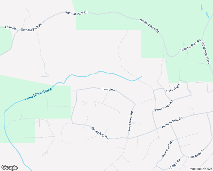 map of restaurants, bars, coffee shops, grocery stores, and more near 276 Clearview in Odenville