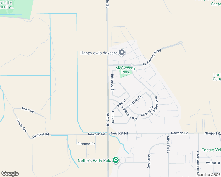 map of restaurants, bars, coffee shops, grocery stores, and more near 3211 Bellwood Street in Hemet