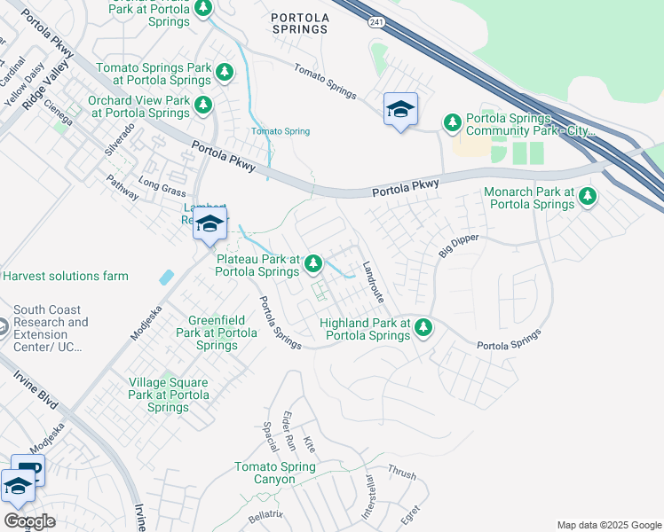 map of restaurants, bars, coffee shops, grocery stores, and more near 136 Hemisphere in Irvine