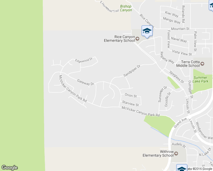 map of restaurants, bars, coffee shops, grocery stores, and more near 29404 Rocky Canyon Drive in Lake Elsinore