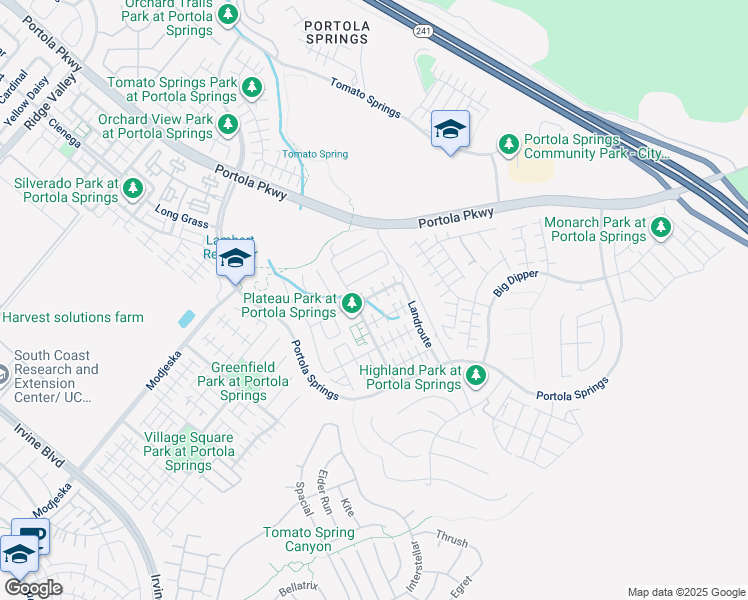 map of restaurants, bars, coffee shops, grocery stores, and more near 136 Hemisphere in Irvine