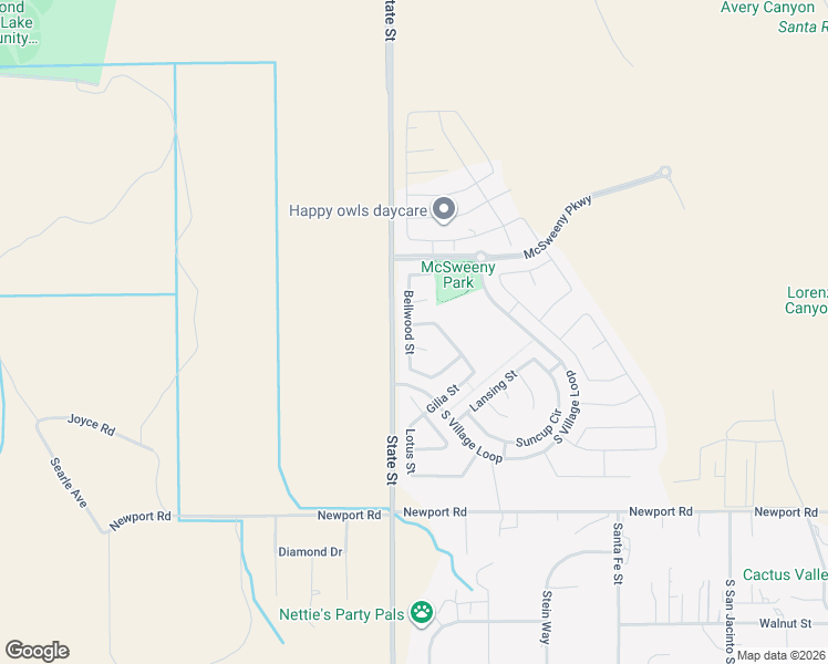map of restaurants, bars, coffee shops, grocery stores, and more near 169 Carnelian Street in Hemet