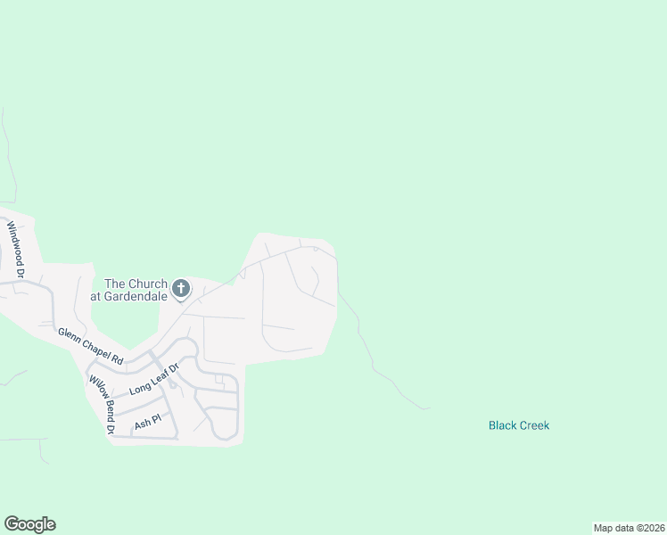 map of restaurants, bars, coffee shops, grocery stores, and more near 997 Glenn Chapel Road in Gardendale