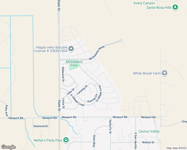map of restaurants, bars, coffee shops, grocery stores, and more near 3180 HOMEWARD STREET in Hemet