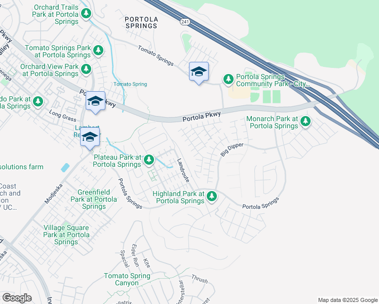 map of restaurants, bars, coffee shops, grocery stores, and more near 137 Trumpet Flower in Irvine