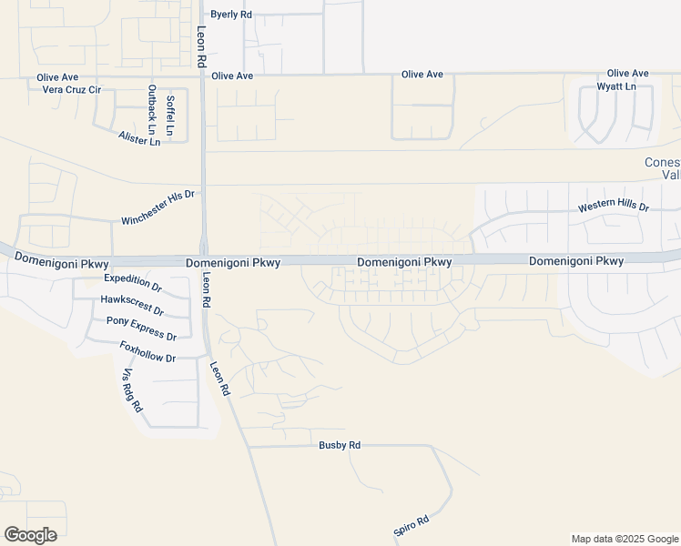map of restaurants, bars, coffee shops, grocery stores, and more near 31373 Arcara Street in Menifee