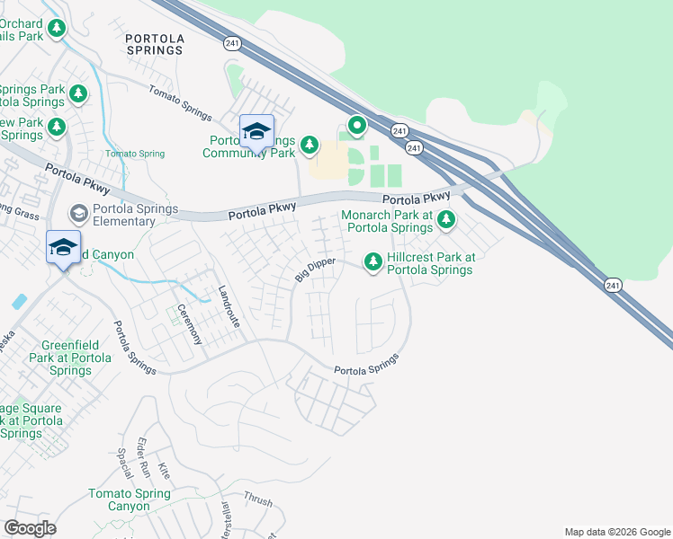 map of restaurants, bars, coffee shops, grocery stores, and more near in Irvine