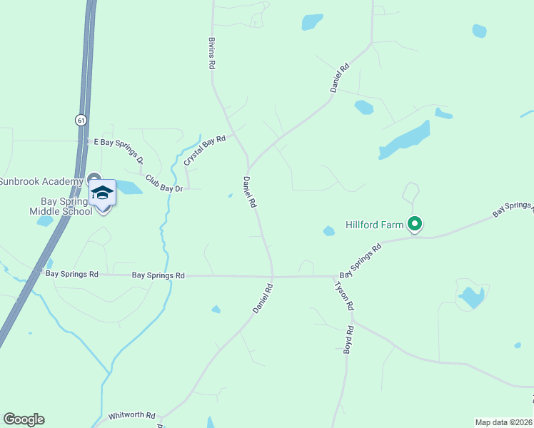 map of restaurants, bars, coffee shops, grocery stores, and more near 1440 Daniel Road in Villa Rica