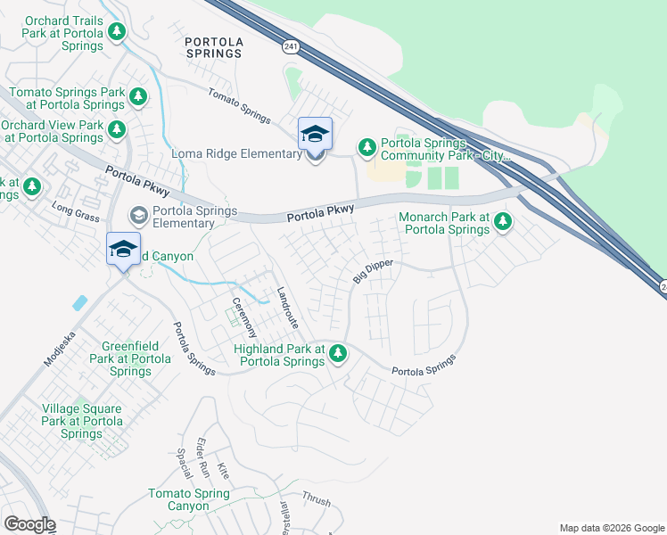 map of restaurants, bars, coffee shops, grocery stores, and more near 152 Plum Lily in Irvine